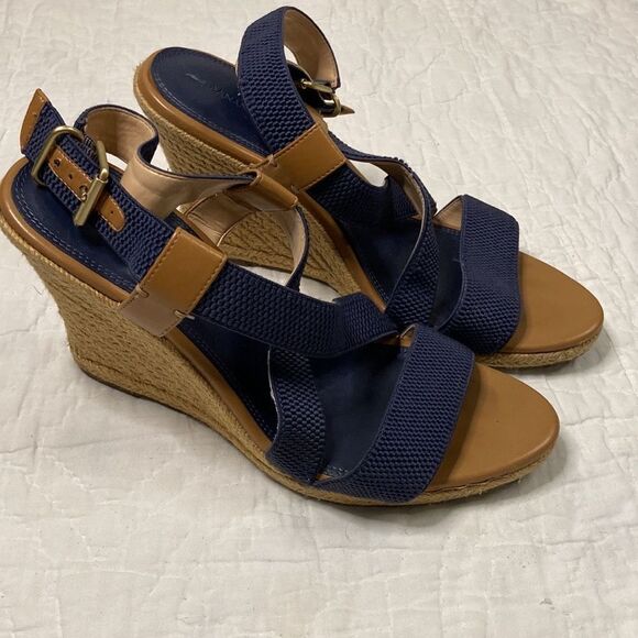 Banana Republic Piperr Wedge Heels size 11 - Picture 3 of 12